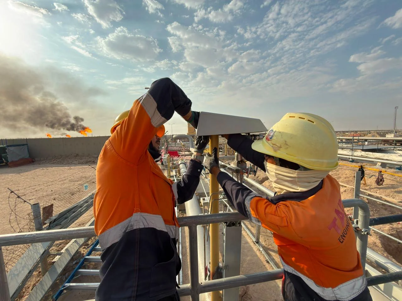 Electrical installation and site equipment